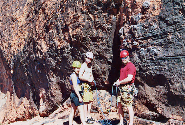 Getting ready to climb Boxer Rebelion