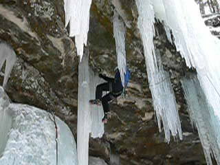 Jon trying to put together the daggers on the roof before they come crashing down