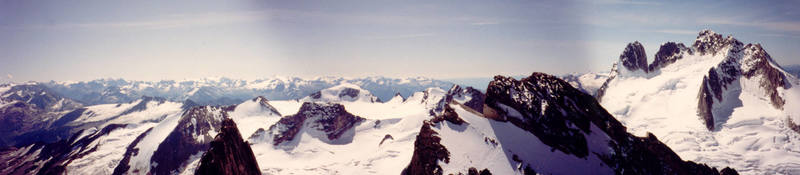 Summit panorama looking southwest