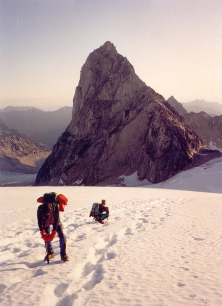 Bugaboo Spire seen from the SW