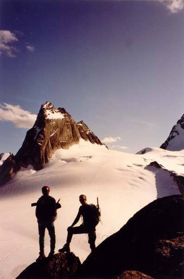 More vistas from the scrambling part of the route (taken on descent) Tony Tennessee and Fred Batliner.