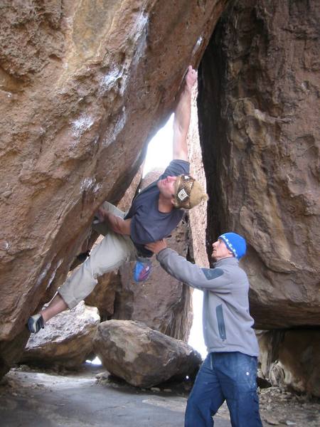 Hueco, See Spot?