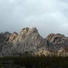 Granite Mountains-storm.<br>
Photo by Blitzo.