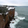 Palisade in a winter storm. December, 2006.