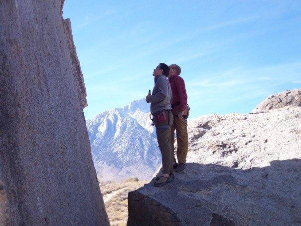 Just scoping out the route while tossing back a few brewskies.