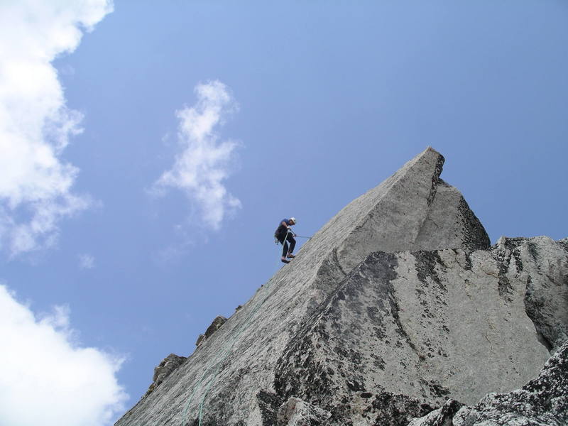 First rap off top of McTech Arete.