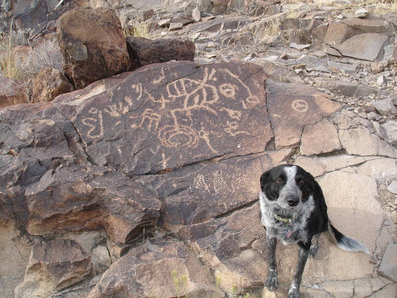 Vegas hike with Sam