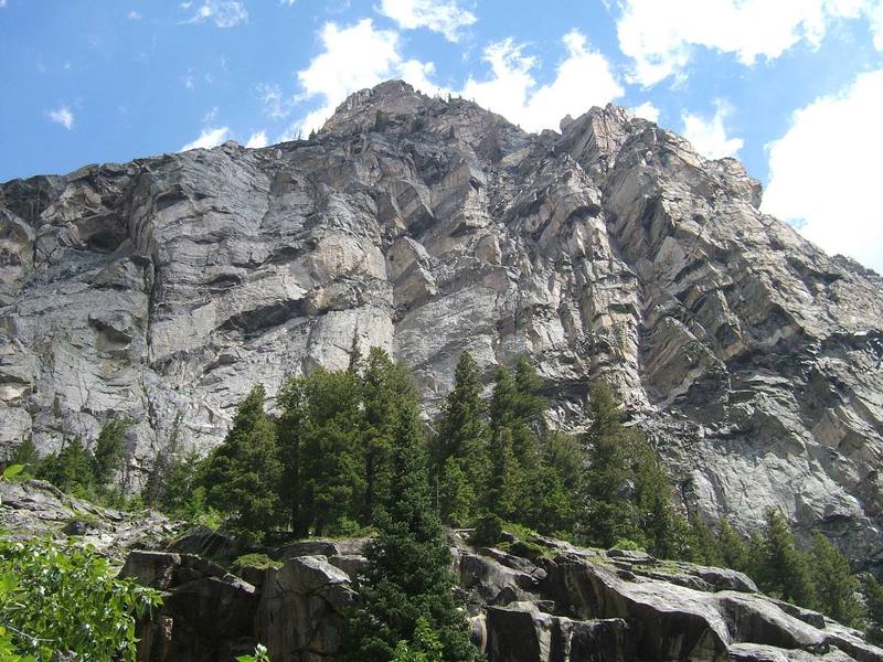 Cathedral Buttress, Death Canyon, Tetons.