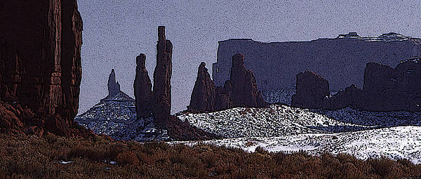 Monument Valley-Arizona.<br>
Photo by Blitzo.