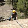 Little Bro - following some roped soloist up some routes on a PVR dome (5.7X & 5.8R - *** rock); no splat in the splat!!