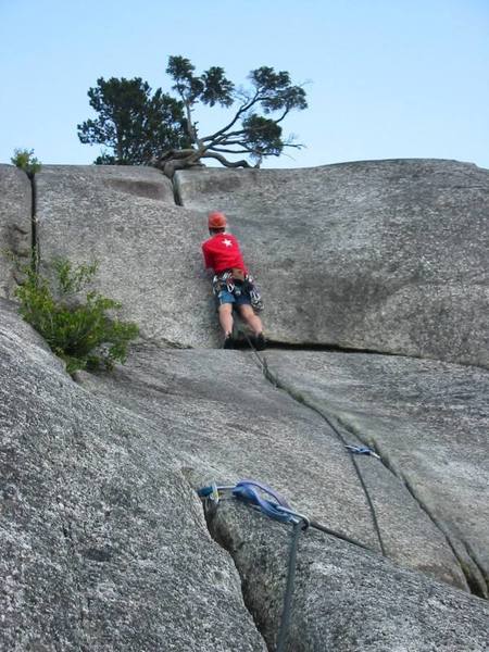 Kevin Vallely on the last pitch of St. Vitus Dance.