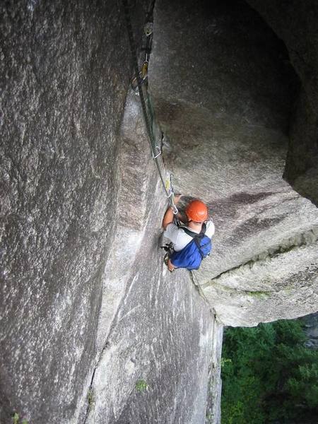 Craig, just before the crux of Rock On.