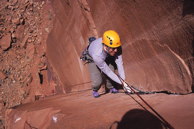 Ian McAlexander at the top of the first pitch on Egg Drop Soup.