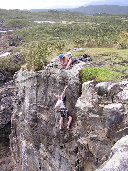 Nearing the top of the climb...