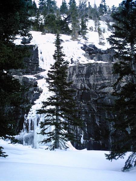 ...or perhaps this is "Freezer Burn"? This  ice is just 100 ft. to the right of the previous photo.