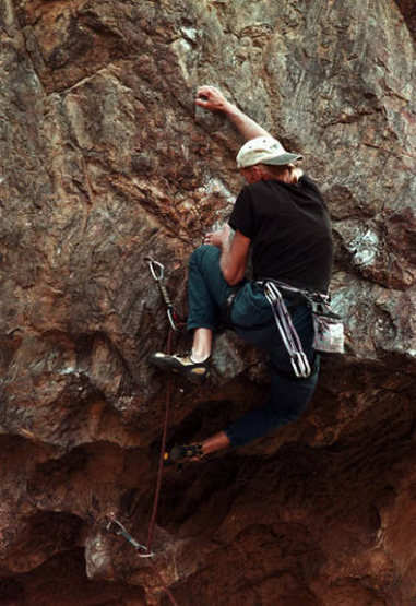 Will on the crux of "Red Devil".