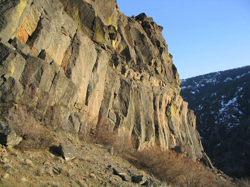 Rock Climbing in Rainbow Rocks, Tieton River