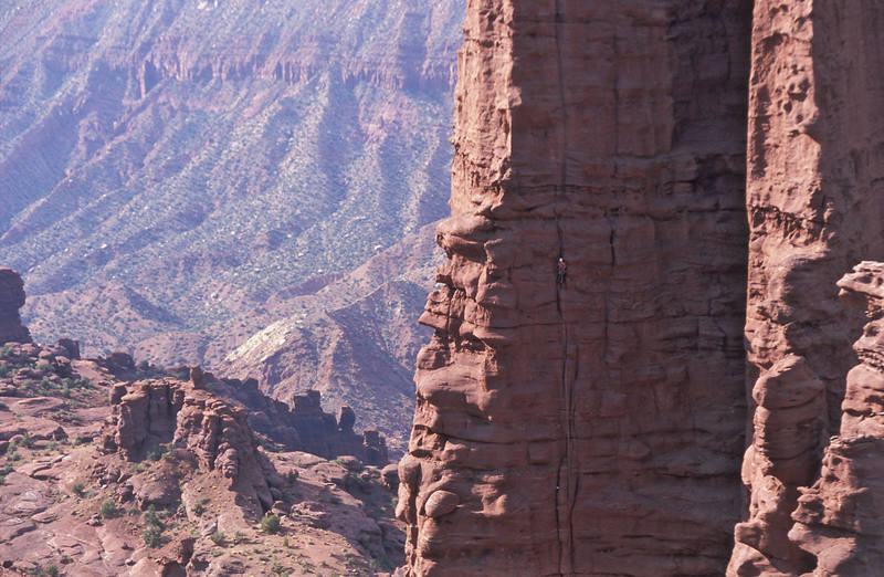 Michael Swanicke or Peter Gram on the Finger of Fate. <br>
<br>
Photo taken from The Oracle.