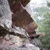 The arch on the east face of Hammerhead.