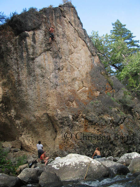 creek boulder