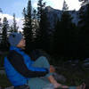 Campsite on the eastern shoulder of Charlotte Dome.