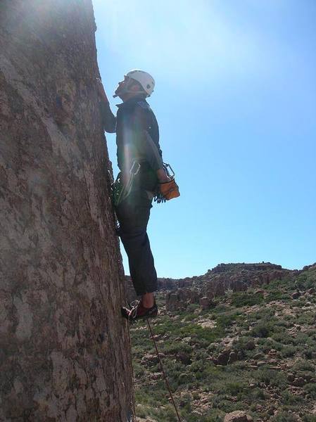 Ol Solo Meo 5.6 at the Mine area of Queen Creek