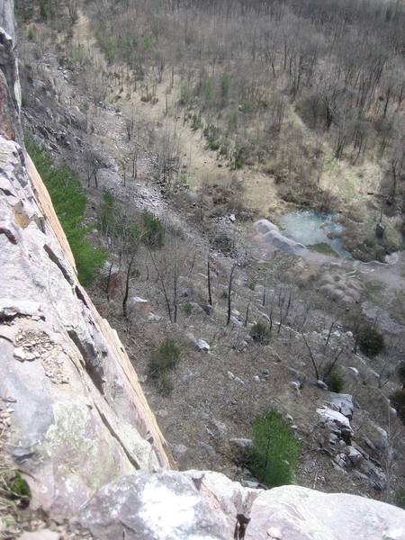 Quarry floor from Vulture Lookout.