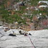 Looking down on the first pitch of Construction Job