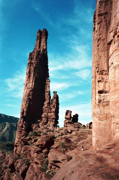 Finger of Fate Approach.  The Titan, Utah. 2007