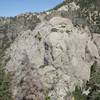 Williamson Rock viewed from Angeles Crest Hwy