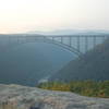 Bridge from Long Point. <br>
For scale, bridge is over 3000' feet long and 800 above the river