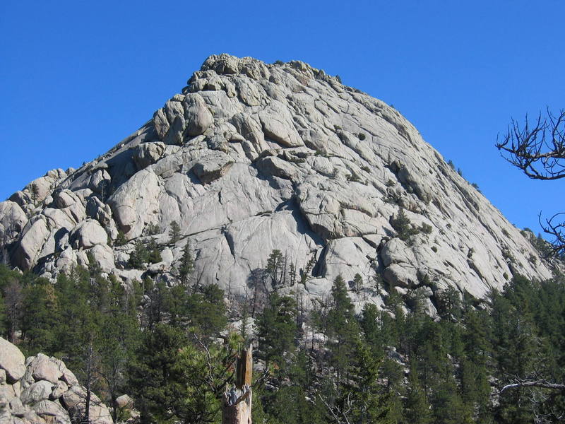 Photo of Greyrock massif.