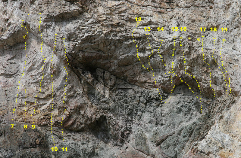 Jobsite Middle and Right
<br>
7 [[106696230]] 5.12a
<br>
8 Rib Braiser 5.12b
<br>
9 [[106458564]] 5.11c
<br>
10 [[107040311]] 5.12a
<br>
11 Reaching for the Capillary 5.12b
<br>
12 [[106703181]] 5.12a
<br>
13 [[110369453]] 5.12a
<br>
14 [[106169032]] 5.12b
<br>
14a [[106671800]] 5.13a
<br>
15 [[106670181]] 5.13c
<br>
16 [[113719133]] 5.12a
<br>
17 Project
<br>
18 [[106561851]] 5.11a
<br>
19 [[106122172]] 5.10b/c