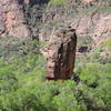 Looking down on The Pulpit from Monkeyfinger.