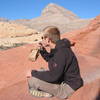 Enjoying beautiful Red Rocks.