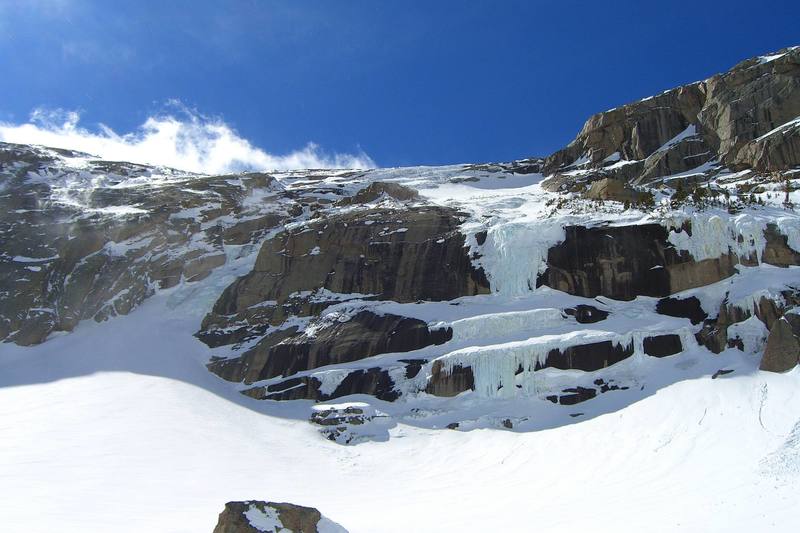 Black Lake Gully (left) and Stoneman (right) on 3/11/2007.