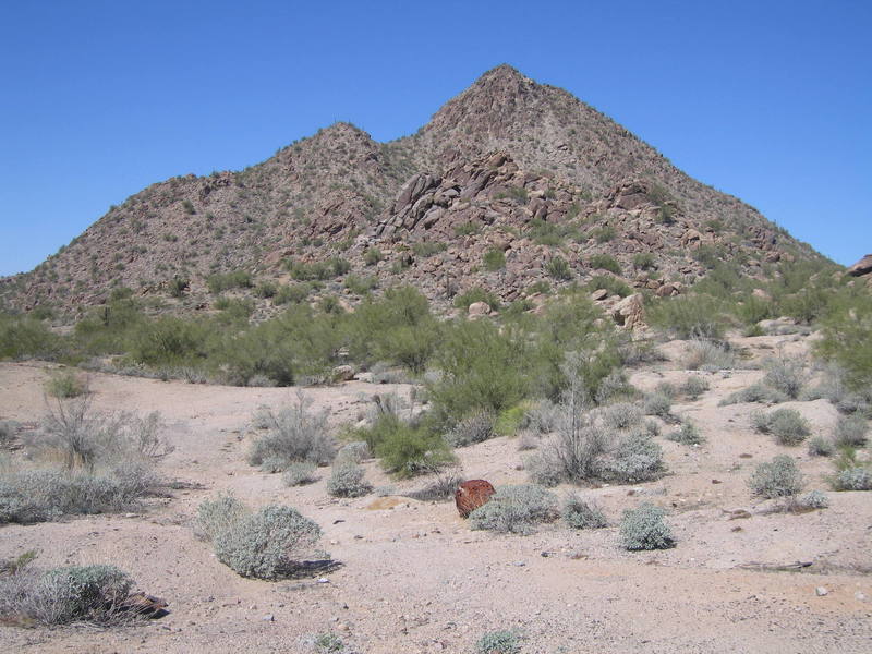 beta for where the area is located, looking at pyramid peak to the northwest.  