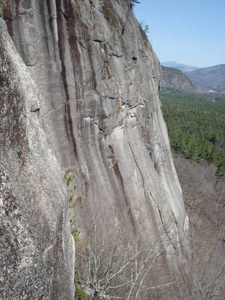 The Thin Air Face as seen from Recompense (5.9)....