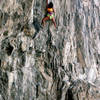 Climbing at Cave Rock-Now CLOSED.<br>
Photo by Blitzo.