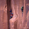 Climbers on West Face and Lyon Trautner.<br>
Photo: Todd Gordon Collection.