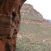 Marcy on the traverse pitch 2