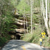 Jakob going to inspect Nada Tunnel...