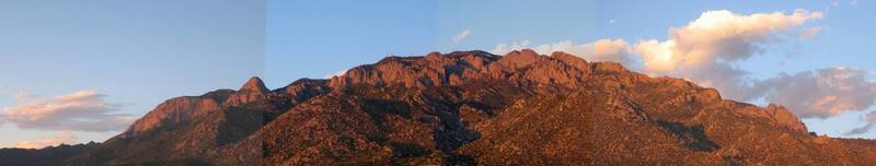 Sunset in the Sandias