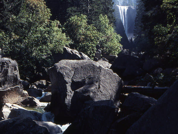 Vernal Falls.<br>
Photo by Blitzo.