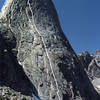 "Pingora-East Face, Left-Side Cracks".<br>
Photo by Blitzo.