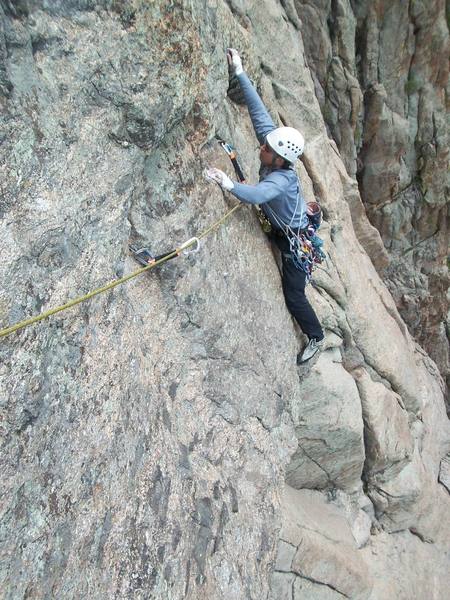 Dean smearing the lip of the huge roof on Idiot Wind....