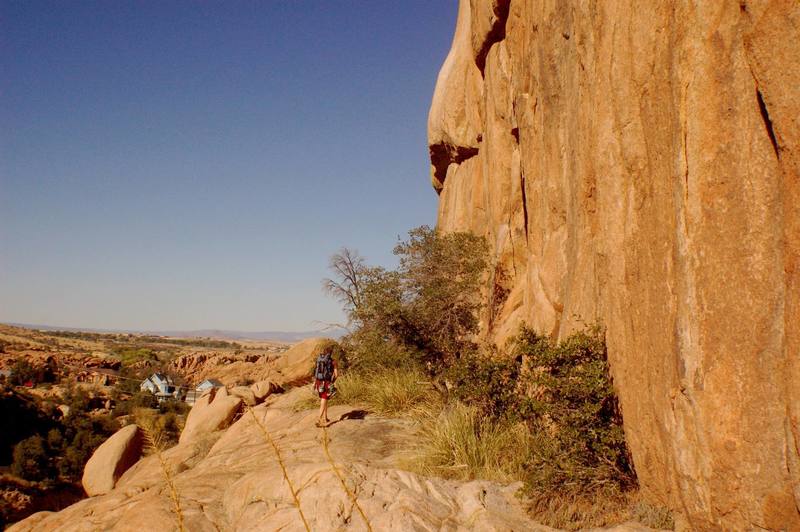 Looking around for climbs