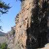 Lava Wall, viewed from Deadheads end