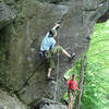 starting up 3EP... fun... almost to the crux...