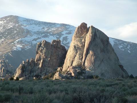 Castle Rock from my friends land